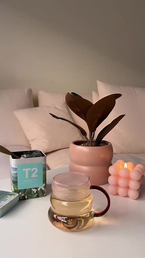 4.3K views | Enjoy your self-care Saturday with a generous cup of China Jasmine  This blend of green tea and fragrant jasmine makes for a nourishing drop after meals, with delicately sweetness that appeases those evening cravings.Pair it with our fuss-free Teamaker and Bubble Glass Mug for a tea party that’s worth staying in for!  @‌nourishfulsabrina | T2 Tea | Facebook