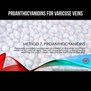 Proanthocyanidins for varicose veins Flavonoids proanthocyanidins are considered an important traditional medicine for varicose veins. They are characterized by a strengthening effect on blood vessels, reducing the likelihood of bleeding. #varicoseveins #proanthocyanidins #supplements #Proanthocyanidinsbenefits | About health and science in simple words