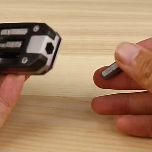 7-in-1 Adjustable Wrench Pocket Tool Kit with Knives, Wrench, Screwdrivers, Hook.