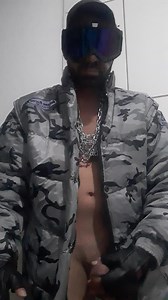 Scally boy sniffing with new jacket and smoking - video 2