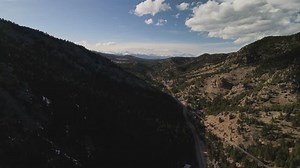 Colorado Coal Creek Canyon Road Aerial Stock Footage Video (100% Royalty-free) 1099680163 | Shutterstock