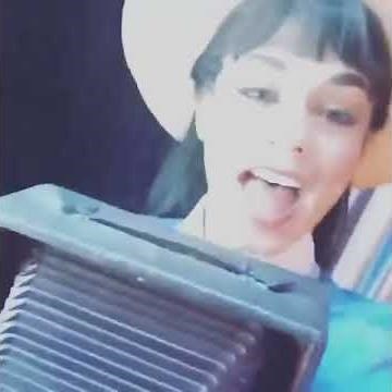 Vanessa Hudgens The camera tickle version!#saturdaynightonbroadway I don't know