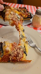 Look at that cheese pull. Grab a pizza tonight!! Detroit Beach Pizzeria in Monroe, Michigan #seemonroe #pizza | See Monroe