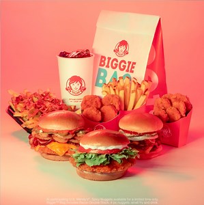 We’re pulling out all the spicy stops with this hot lineup. | Wendy's