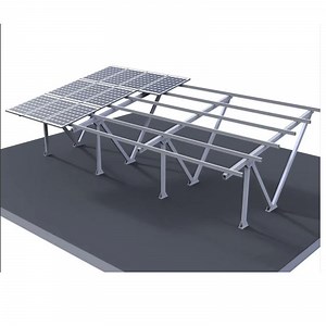 Waterproof Solar Mount Carport Solar Panel Structure Aluminum Brackets Solar Carport