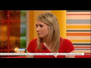 SARAH CRUDDAS:- itv Daybreak - 17 Feb 2014 - Near Earth Objects (NEO)
