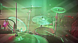 A little bit of Control from the Drum Cam. Always a super fun song to play 🖤🖤🖤 | FLEISCH