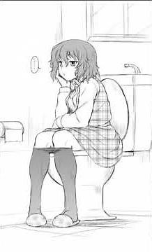 Anime girl diarrhea 6