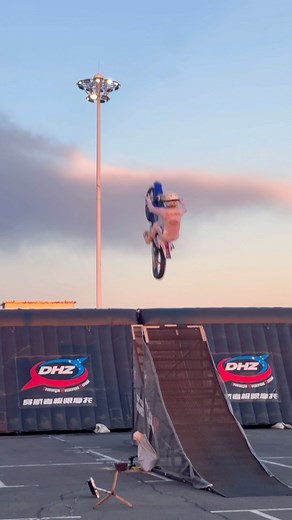 10K views · 112 reactions | @patbowdenfmx going huge at our FMX demo for the Daqing Automotive Festival in China!  #Motocross #FMX | Freestyle Kings | Facebook
