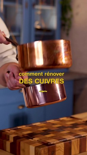 Casseroles en cuivre retrouvées : comment les nettoyer facilement