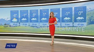 Vreme rece pentru această perioada. Ne spune mai multe Florina Constantinescu #Meteo #TVR1 | TVR1