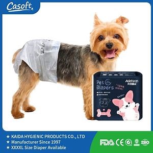 [Hot Item] Good Quality Disposable Female Dog Diapers Male Wraps Adjustable Pet Dog Diaper OEM High Absorption Pet Products/Pet Diaper/Dog Diapers Female/Dog Diapers Male