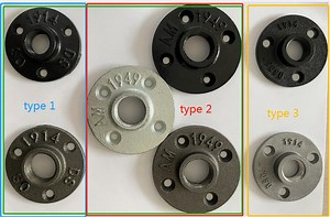 [Hot Item] 1/2" Floor Flange Cast Iron Plumbing Pipe Fittings