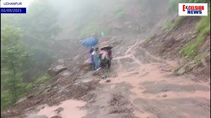 Pregnant woman safely evacuated with help of JCB machine cross raging stream in Pancheri | Daily Excelsior