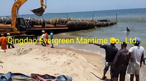 [Hot Item] Evergreen Buoyancy Rubber Airbags for Lifting Floating Dock Platform