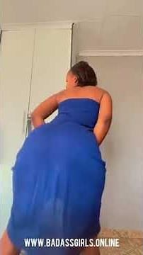 South African Girl No pant twerking