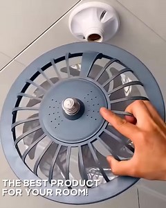 Fan lamp with remote control E27 4-speed base | Flowers and Gifs | Facebook