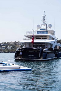 Aboard the 177ft M/Y MISCHIEF - Australia's largest superyacht available for charter at $495,000 per week (or $15,000 per hour) via Ahoy.Club | Boss Hunting