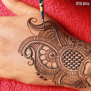 1.5K views · 109 reactions | Wedding Special Full Hand Arabic Mehndi Designs by 9T9 Arts #9t9arts #mehndi #Mehendi #henna #mehandi #arabic #arabicmehndi #henna #stylish #simplemehndi #easymehndi #mehndidesigns #wedding #dulhan #bridalstyle #fronthandmehndi #designer #designerhenna #dulhanmehndi #bridalhenna #bride #hennatattooartist | 9T9 Arts | Facebook