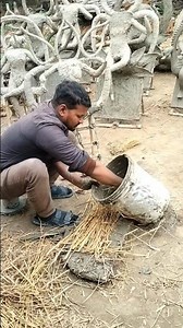 Maa Saraswati #murti​ 🙏Making video🙏Please subscribe #shorts​ #youtubeshorts​ #shortvideo ​#explore