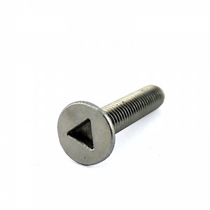 [Hot Item] Customized Stainless Steel Anti-Theft Machine Screw Thread Triangle Drive Security Screw