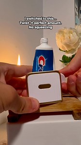 Comment ‘SETUP’ if you want the setup and I’ll send the link. I was tired of the messy tube on the counter — this keeps it clean and looks way more put together. | Teneva