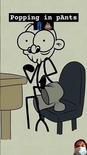 Pooping in pants 🩳 #animation #cartoon #funny #shorts