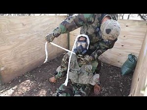 M8 Perform First Aid on an Open Head Wound in a CBRN Environment