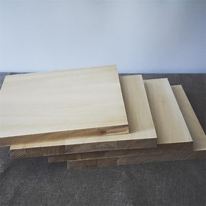 [Hot Item] Paulownia Solid Wood No Scar Furniture Arts and Crafts Board Paulownia Carbonized Coffin Thick Board DIY Model Balsa Wood