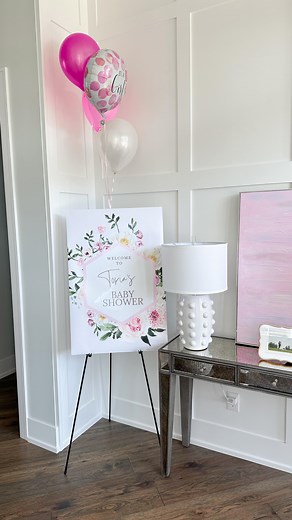 4.7K views · 45 reactions | When your bestie is having a baby girl you throw her a pink baby shower. 勺 #pinkhome #babyshower #celebrate #partyplanning | Ashlee Gould | Facebook