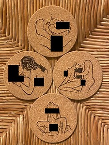 Erotica Laser Engraved Coasters - Etsy UK