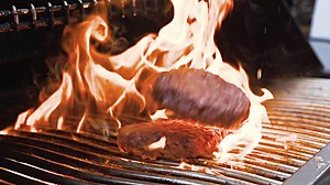 Grilling Beef Burgers In Slow Motion Meat Stock Footage SBV-338899656 - Storyblocks