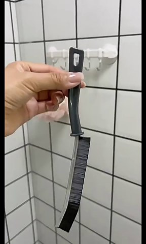 Gaps Cleaning Brush Gifts - Dead Corners Multifunctional Brushes,Kitchen Shower Small Cleaning Brush Crevice Cleaning Tool,Fruit and Vegetable Wash (Black-3pc)