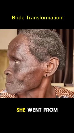 This Old Lady Turns Into a Stunning Bride After Incredible Makeup Transformation... Photos in Comments! 👇👇👇 #makeup | New 20K