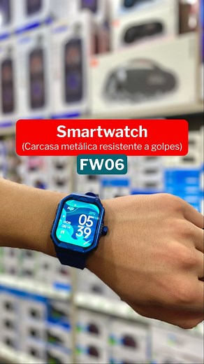 ¿Un reloj para aquellos que buscan mayor resistencia? 🪨 Reloj Inteligente FW06 ⌚️ 📲 Compatible con APP Fit Cloud Pro 💦 Bluetooth 5.0 📞 Notificaciones de llamadas 🏃‍♂️ Múltiples modos de deporte ❤️ Medidor de Ritmo Cardíaco 🌬️ Medidor de Oxígeno en la Sangre 🧲 Carga Magnética 📺 Pantalla Full Touch 🥤 Material Aleación Metales ABS 💰$219.900-Envío Gratis (Precio al detal) 🌎Adquiérelos por nuestra página web: www.tecnologiamayorista.com ¿Quieres comprar este producto para tu negocio? Conta