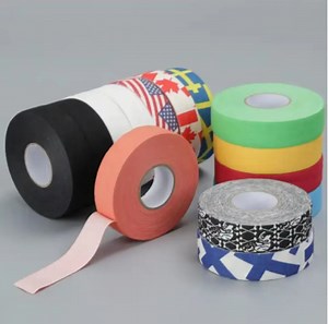 [Hot Item] Custom Cotton Fabric Cloth Hockey Stick Tape Blade Handle Protector Hockey Tape