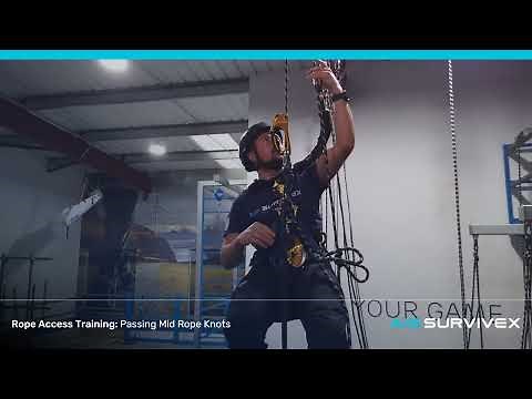 Rope Access Training: How To Pass Mid Rope Knots