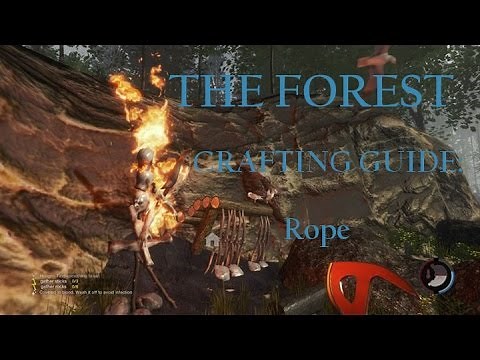 The Forest Crafting Guide – How to Make a Rope