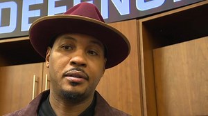 Melo on coming off the bench: 'Challenging mentally'