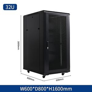 [Hot Item] Server Rack Easy Installation 17- 42u 19 Inch Computer Server Cabinet