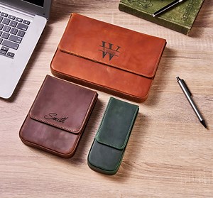 Personalized Leather Pen Case, Fountain Pen Holder, 3/6/12 Pen Display Box, Pen Storage Holder, Travel Case Pen Organizer, Father's Day Gift - Etsy
