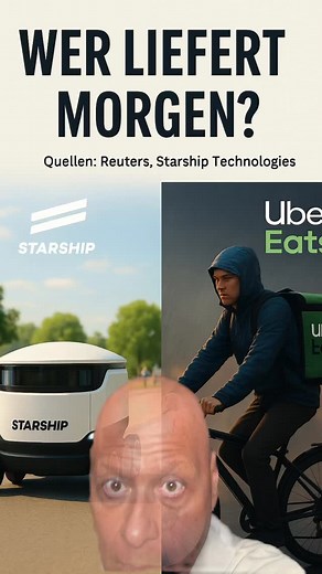 In europäischen Lieferdienste sollen bald menschliche Kuriere durch Roboter ersetzt werden. Wie denkst du über diese Entwicklung? | Saliya Kahawatte