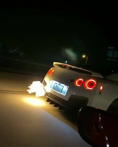 Flamethrower GTR. 🔥 Are the flames big enough ? 💸 | Sex Girls Cars