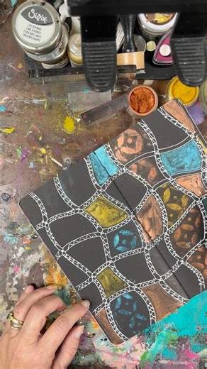 10K views · 62 reactions | Give this layered stencil technique a try...