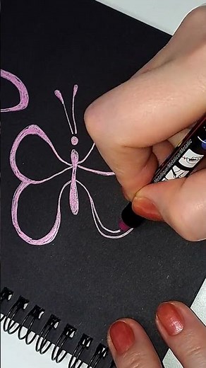 Secret Trick for a Shiny Gradient!!! Using Eyeshadow in Art #shorts