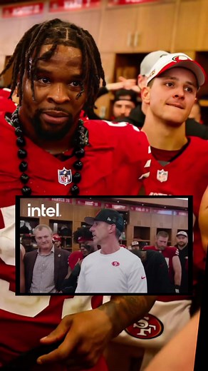 Postgame locker room speech after the #49ers won the divisional round against the Packers❗️ | The WayneBreezie