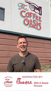 2.4K views · 37 reactions | 欄We're a regional finalist for a 2025 Chick-fil-A #trueinspirationawards grant!欄 VOTE with the Chick-Fil-A app before September 30! 1. Download the app 2. Find the grant under the "you" tab 3. Vote for The Coffee Oasis under the West region Thank you to our local Chick-fil-A 38th & Steele and Fircrest stores for nominating us and supporting the mission of helping youth ❤ | The Coffee Oasis | Facebook