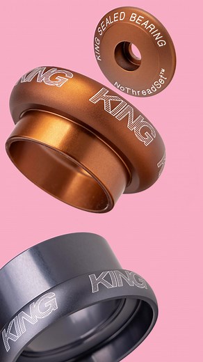 In case you missed it: Mix-N-Match headsets are available now while supplies last. We’ve seen some incredible color combos go out the door over the last couple days, and still have some great options left! Visit chrisking.com to build yours. | Chris King Precision Components
