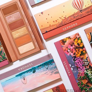 Each colour tells a story ❤️ Sephora Collection Eyestories Eyeshadow Palette features 6 intense and highly pigmented eyeshadows with matte, shimmer, metallic, and glitter finishes. Southwest Sunrise Palette: Inspired by the soft, luminous and deep shades of the sunrise in the American West. Caffeine, Please! Palette: Featuring warm, deep shades inspired by the universe of coffee. Fresh Florals Palette: Captures the fresh and vivid shades of Amsterdam's flower market, for a vibrant look. MRP ₹1,3