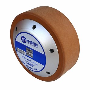 [Hot Item] Zltech CE RoHS 6.5inch 48V 200rpm 200kg Load 1024 PPR Encoder Electric Brushless DC Drive Wheel Hub Motor for Delivery Robot